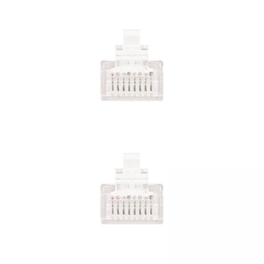 Cable de Red RJ45 UTP Nanocable 10.20.0101-W Cat.5e/ 1m/ Blanco