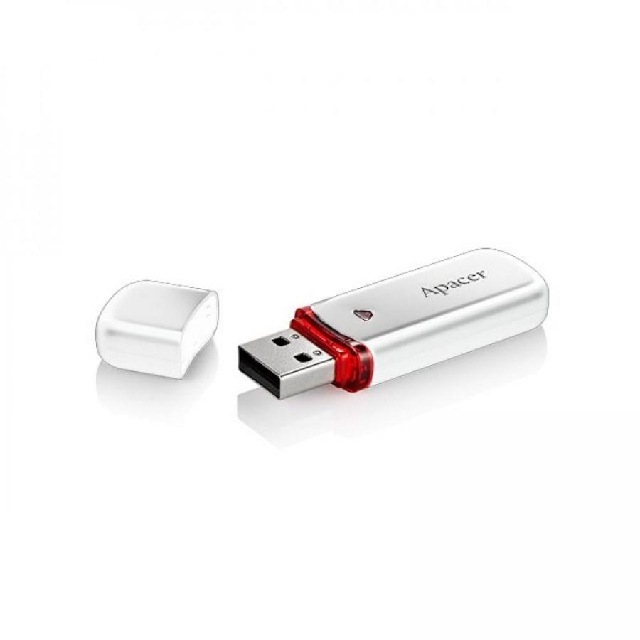 Pendrive 32GB Apacer AH333 Chic Ivory White USB 2.0 - Imagen 4