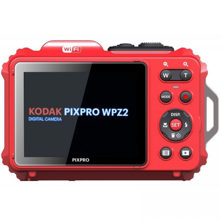 Pack Cámara Digital Kodak Pixpro WPZ2RD6 + 2 Baterías + 1 MicroSD/ 16MP/ Zoom Óptico 4x/ Rojo