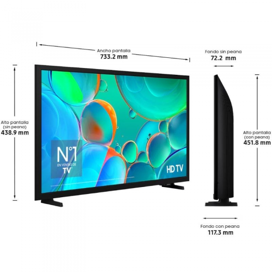 Televisor Samsung H5005 TU32H5005FK 32'/ Full HD/ Smart TV/ WiFi