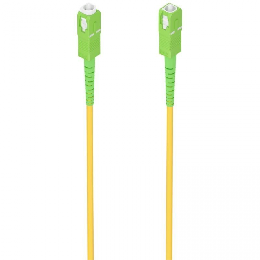 Cable de Fibra Óptica G657A2 3.0 9/125 SMF Aisens A152-0980/ LSZH/ 2m/ Amarillo