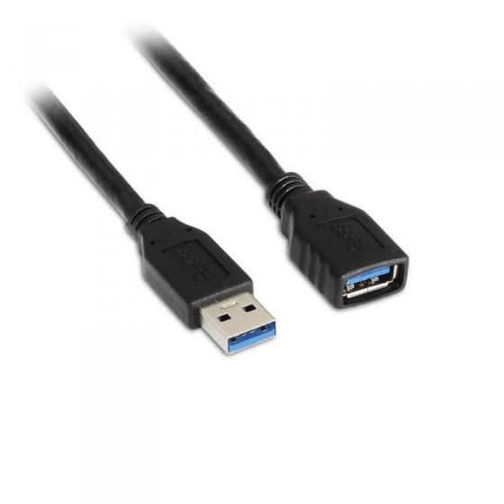 Cable Alargador USB 3.0 Aisens A105-0042 USB Macho - USB Hembra 2m Negro