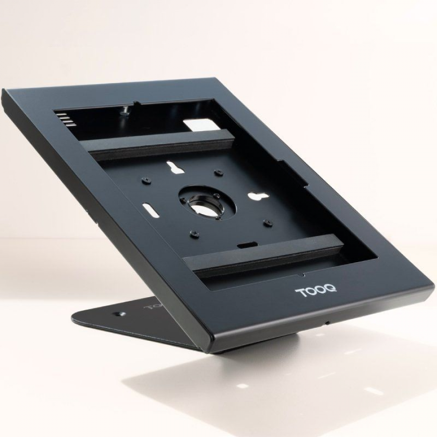 Soporte de Mesa/Pared para Marco Antirrobo de Tablet TooQ TQATWM3401-B/ Negro