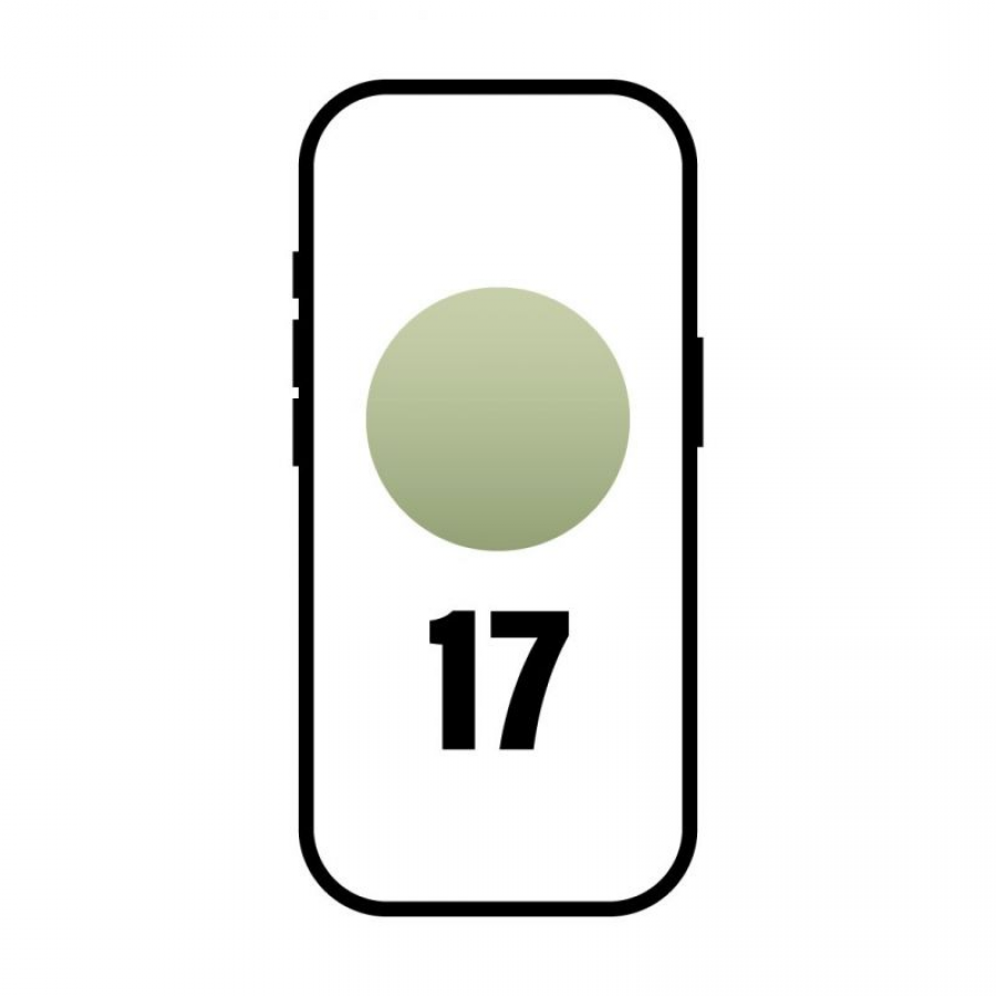 Smartphone Apple iPhone 17 512GB/ 6.3'/ 5G/ Verde salvia