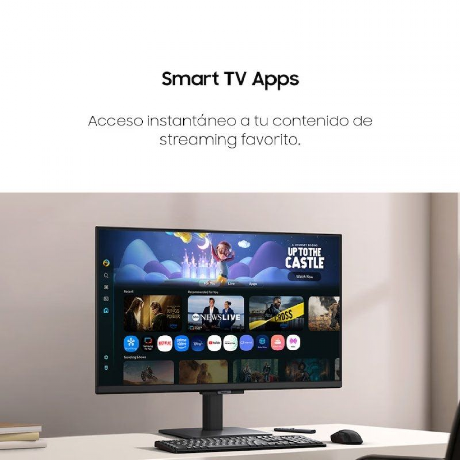 Smart Monitor Samsung M5 S32FM500EU 32'/ Full HD/ Smart TV/ Multimedia/ Negro
