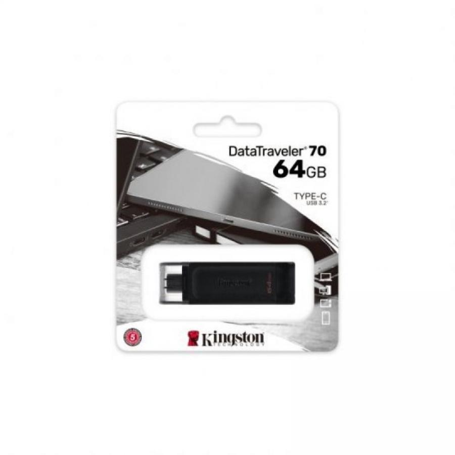 Pendrive 64GB Kingston DataTraveler 70 USB Tipo-C - Imagen 5