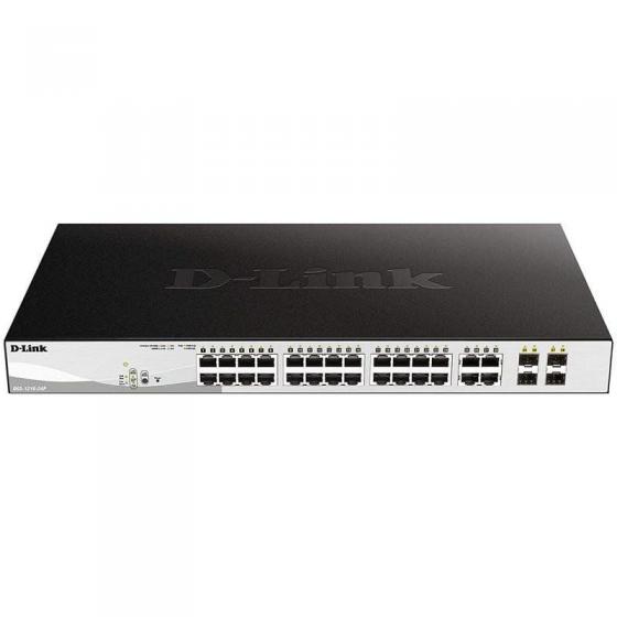 Switch D-Link DGS-1210-24P/E  24 Puertos RJ-45 10/100/1000 PoE SFP