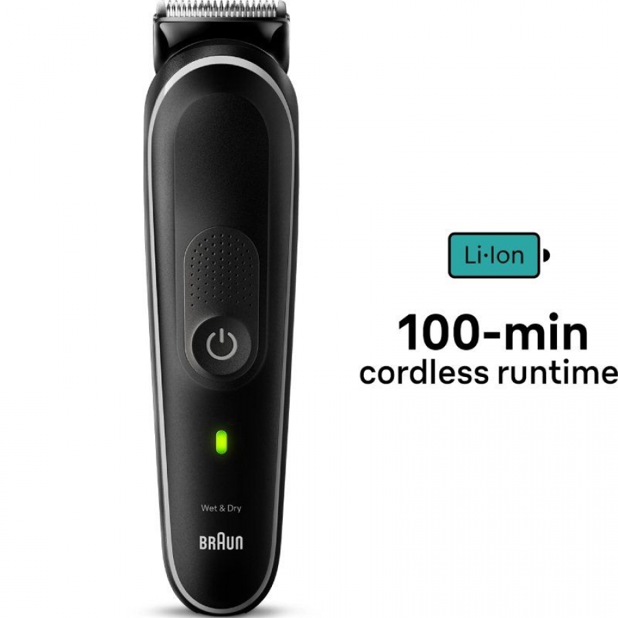 Recortadora Braun All in One Series 5 MGK5440/ con Batería/ 10 Accesorios