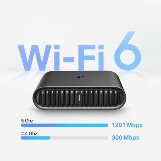 Router de Viaje Inalámbrico 4G TP-Link TL-WR1502X 1500Mbps/ 2.4GHz 5GHz/ WiFi 802.11ax/ac/n/a/b/g/n