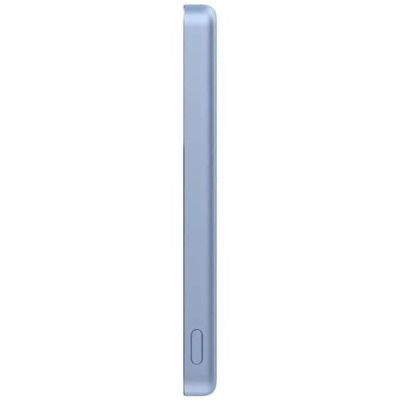 Powerbank 5000mAh Xiaomi Super Slim Magnetic Power Bank 5000/ Wireless/ Azul/ Incluye Cable USB Tipo-C