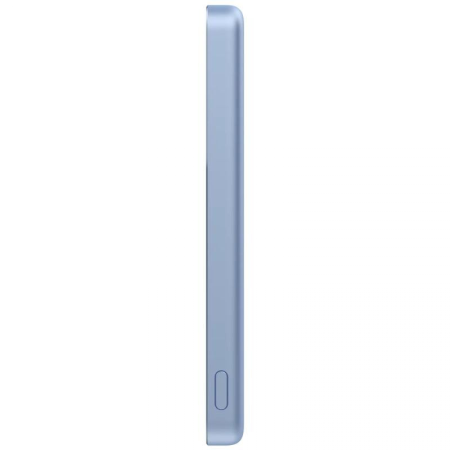 Powerbank 5000mAh Xiaomi Super Slim Magnetic Power Bank 5000/ Wireless/ Azul/ Incluye Cable USB Tipo-C