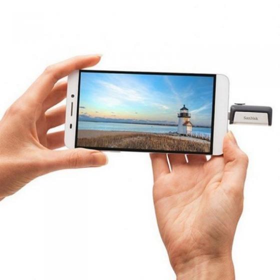 Pendrive 64GB SanDisk Dual USB Tipo-C Ultra USB 3.1/ Tipo-C - Imagen 4