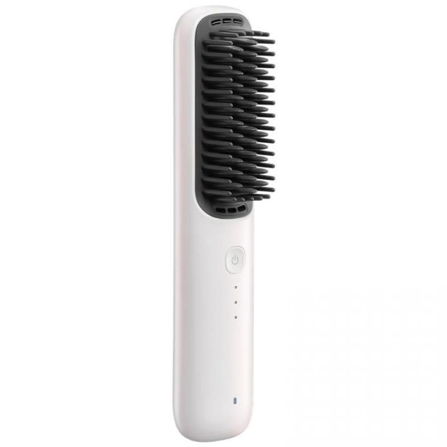 Cepillo Alisador para el Pelo Xiaomi Cordless Hair Straightener Brush/ Blanco