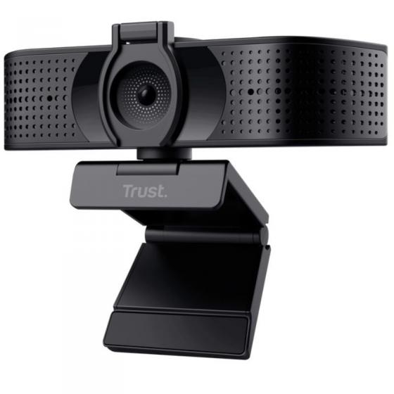 Webcam Trust Teza 24280/ Enfoque Automático/ 3840 x 2160 4K