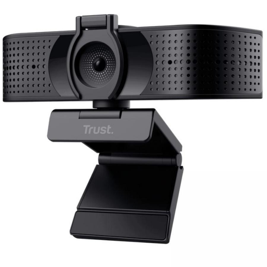 Webcam Trust Teza 24280/ Enfoque Automático/ 3840 x 2160 4K