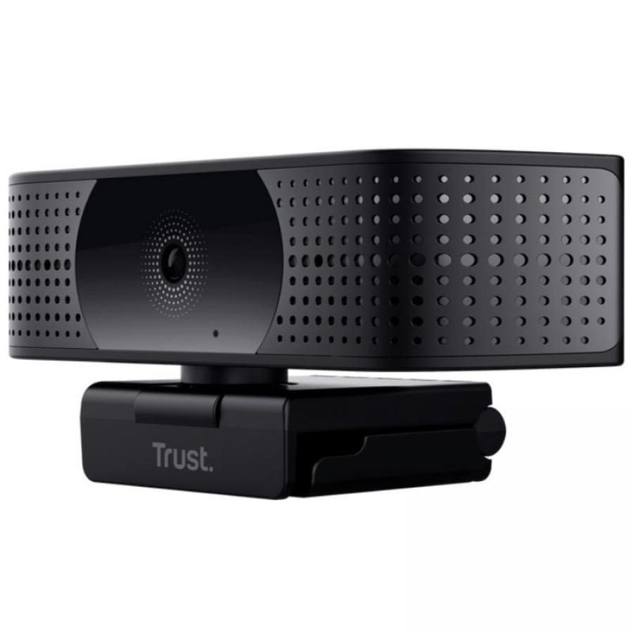 Webcam Trust Teza 24280/ Enfoque Automático/ 3840 x 2160 4K