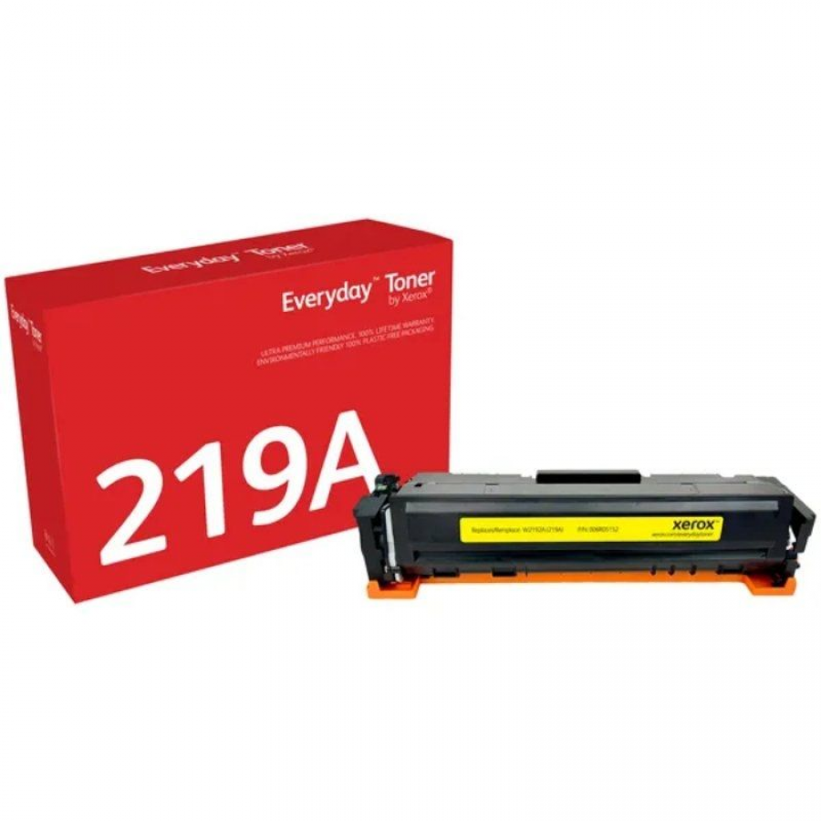 Tóner compatible Xerox 006R05153 compatible con HP W2192A/ 1200 páginas/ Amarillo