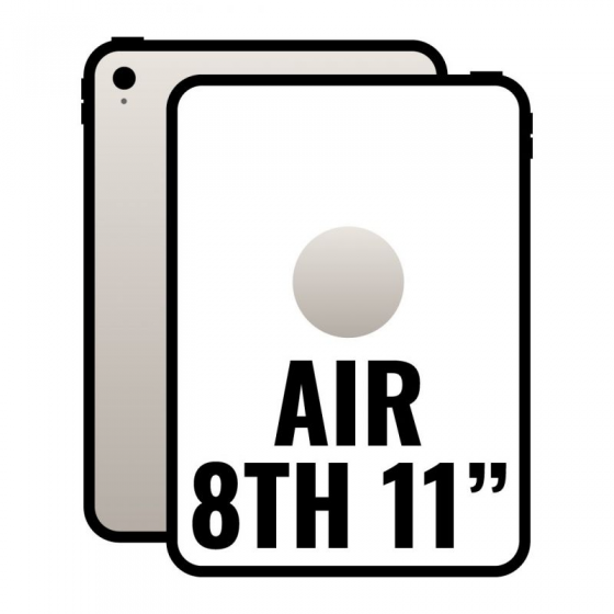 Apple iPad Air 11' 8th Wi-Fi/ M4/ 256GB/ Blanco Estrella