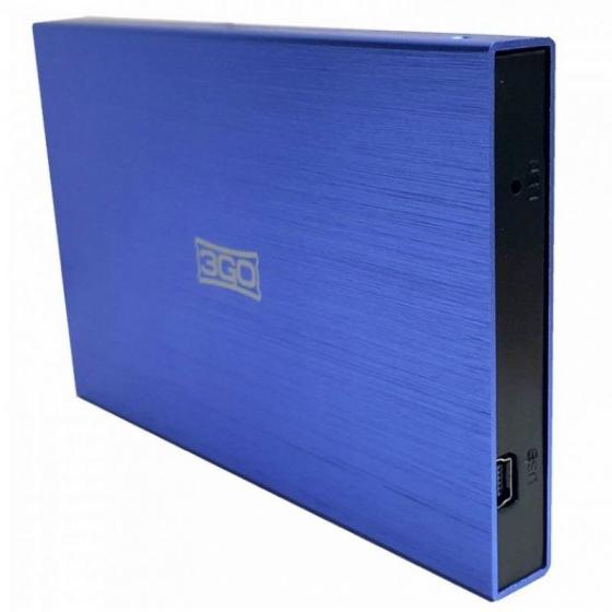 Caja Externa para Disco Duro de 2.5' 3GO HDD25BL13 USB 2.0