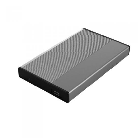 Caja Externa para Disco Duro de 2.5' 3GO HDD25GY21 USB 2.0 Sin Tornillos