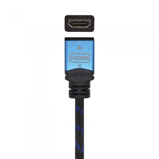 Cable Alargador HDMI Aisens A120-0452 HDMI Macho - HDMI Hembra 1m Negro Azul