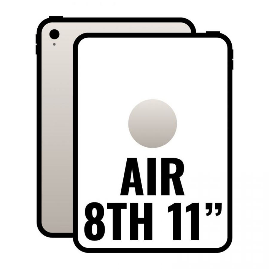 Apple iPad Air 11' 8th Wi-Fi Cell/ 5G/ M4/ 128GB/ Blanco Estrella