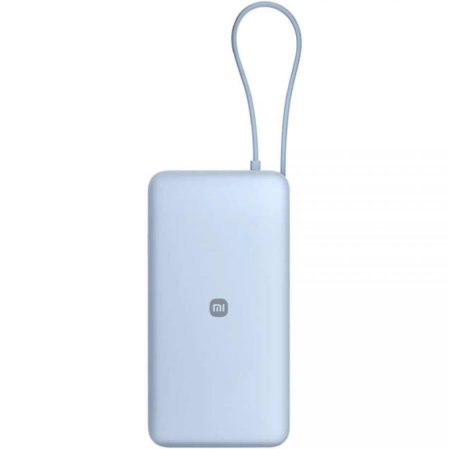 Powerbank 20000mAh Xiaomi 67W Power Bank Integrated Cable/ 67W/ Azul/ Incluye Cable USB Tipo-C