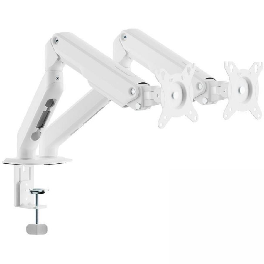 Soporte de Mesa con Contrapeso para 2 Monitores Aisens DT32TSR-439/ Giratorio/ Inclinable/ hasta 9kg