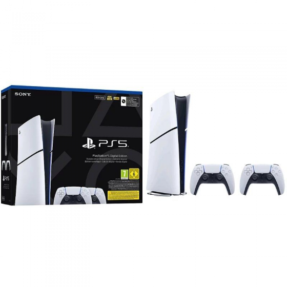 Consola Sony Playstation 5 - PS5 Slim Digital 825GB/ Incluye Mando Dual Sense/ Chassis E