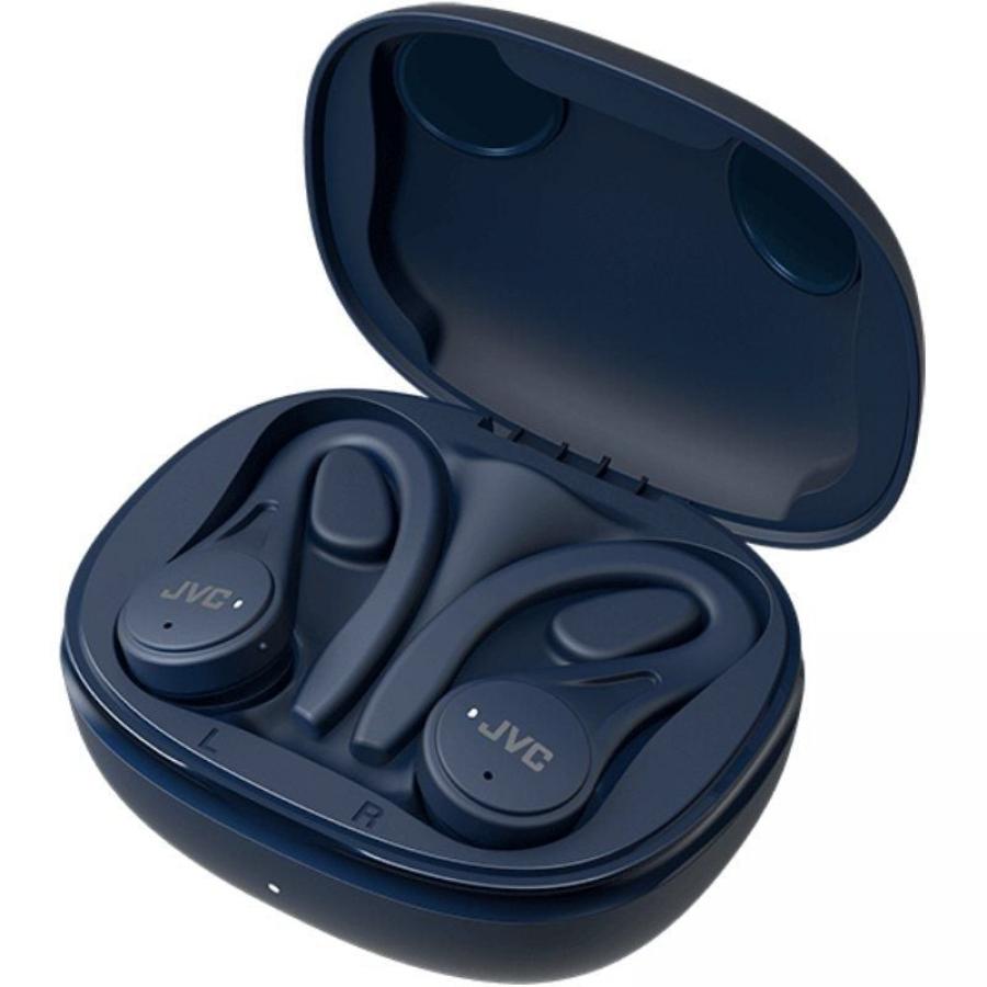 Auriculares Bluetooth JVC HA-EC25T con estuche de carga/ Autonomía 7.5h/ Azules
