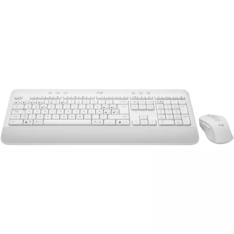 Teclado y Ratón Inalámbricos Logitech Signature MK650 Combo For Business/ Blanco