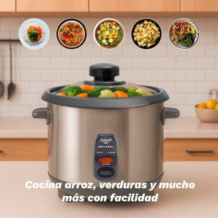 Arrocera Grunkel RC-28L/ 700W/ Capacidad 2.8L