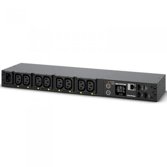 Unidad de Distribución para Alimentación Cyberpower PDU41004/ 16A/ 8x IEC C13/ Formato RACK 1U