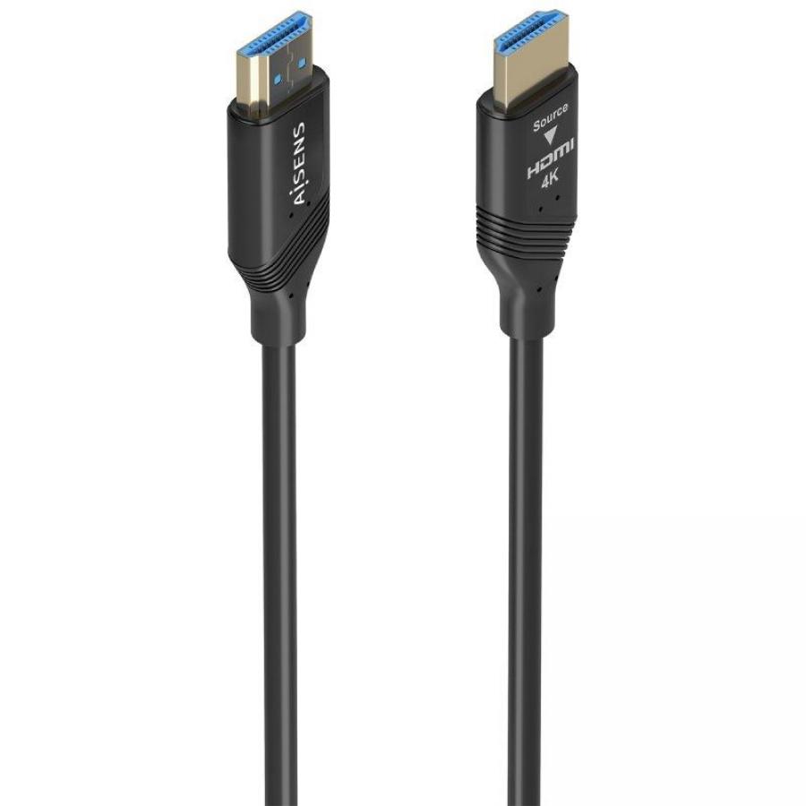 Cable HDMI 2.0 AOC 4K Aisens A148-0932/ HDMI Macho - HDMI Macho/ 30m/ Negro
