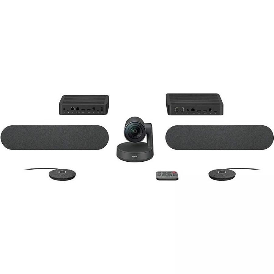 Sistema de Videoconferencia Logitech Rally Plus/ Campo de Visión 82º/ 4K - Imagen 1
