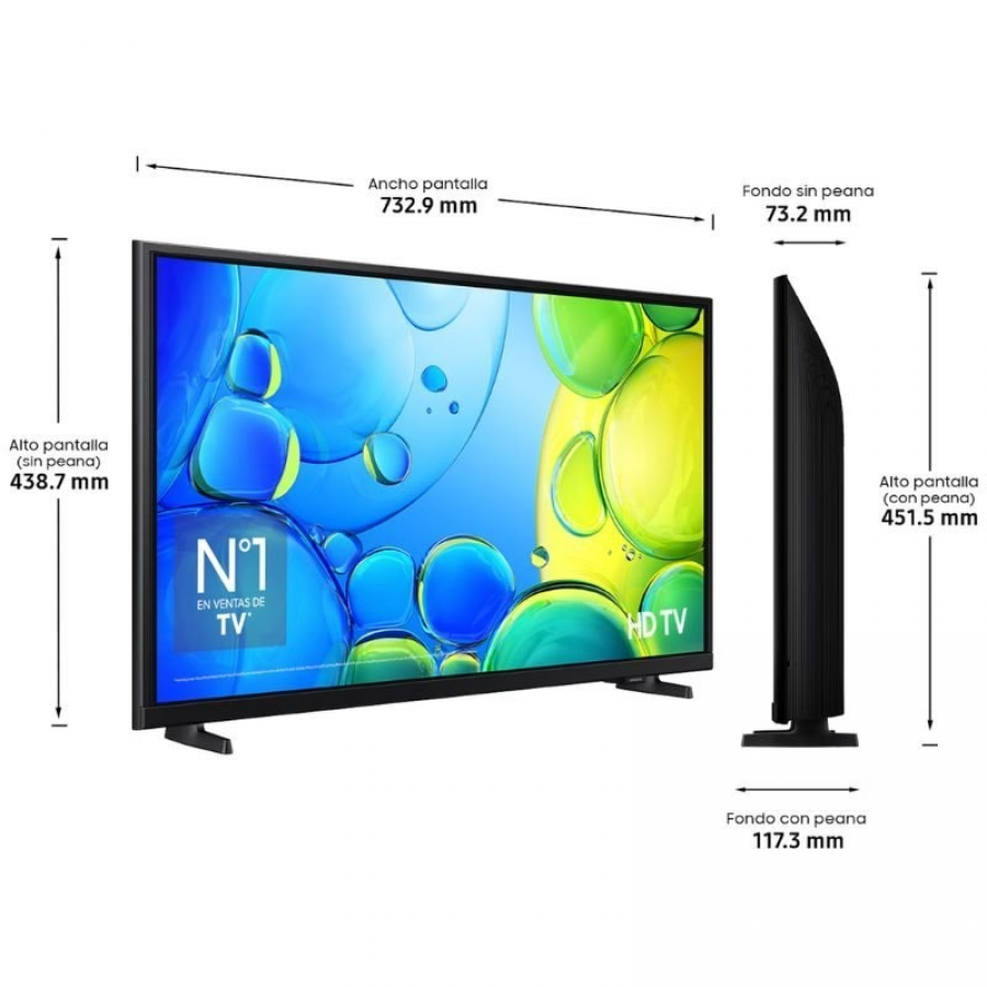 Televisor Samsung TU32F6005FK 32'/ Full HD/ Smart TV/ WiFi