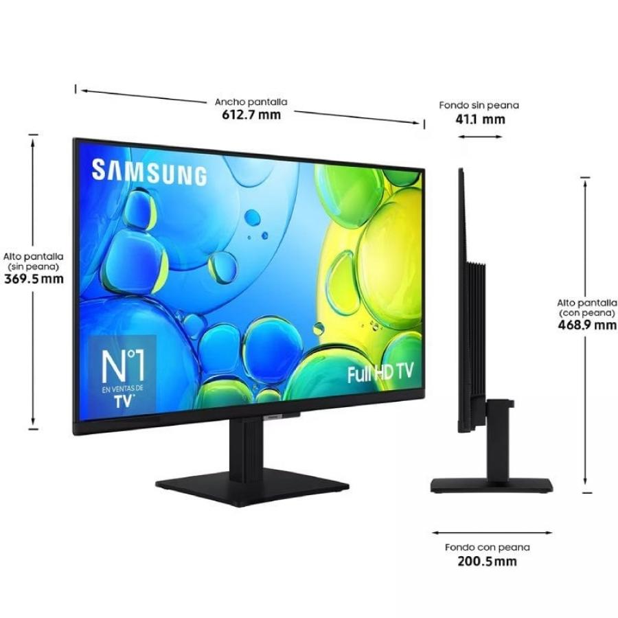 Televisor Samsung F6005 TU27F6005FK 27'/ Full HD/ Smart TV/ WiFi