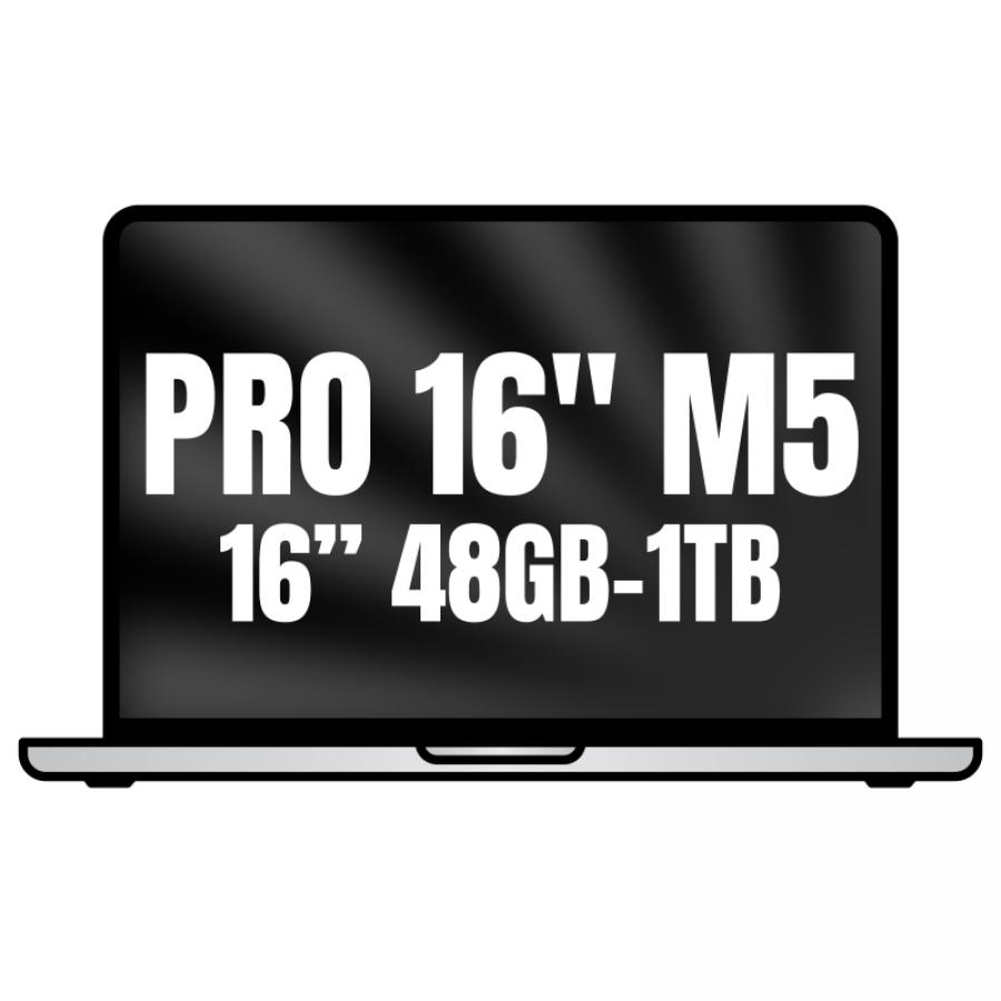 Apple Macbook Pro 16'/ M5 Pro 18-Core CPU/ 48GB/ 1TB SSD/ 20-Core GPU/ Plata