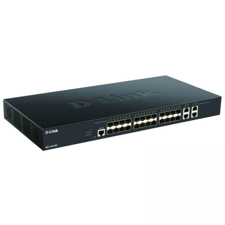 Switch Gestionable D-Link DXS-1210-28S 28 Puertos/ RJ-45 10/100/1000/ SFP