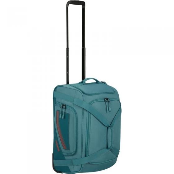 Bolsa de Viaje con Ruedas American Tourister City Racer S/ 55x35x25cm/ 2 Ruedas/ Azul Verdoso