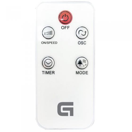 Ventilador de Torre Grunkel TF-DSG GR/ 50W/ 3 Velocidades