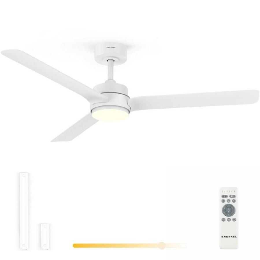 Ventilador de Techo Grunkel SKYEASY52/ 30W/ 3 Aspas 132cm/ 6 Velocidades