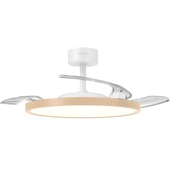 Ventilador de Techo Grunkel SKYWOOD42/ 30W/ 3 Aspas 106cm/ 6 Velocidades