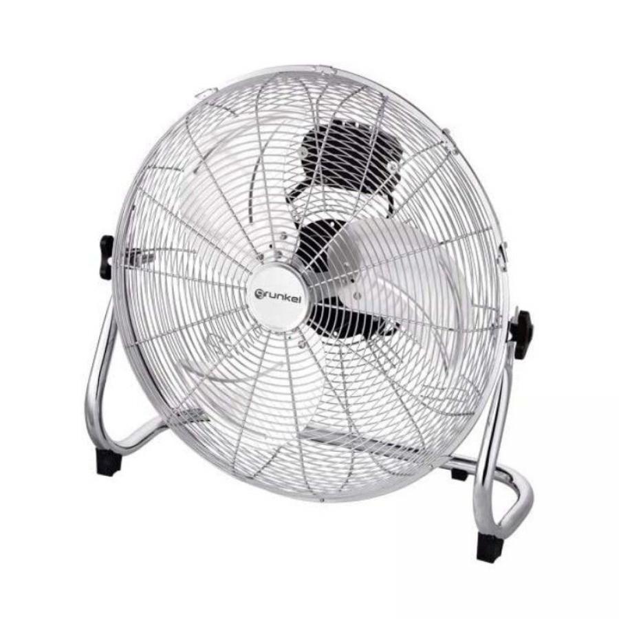 Ventilador de Suelo Industrial Grunkel MET-H16INDUSTRIAL/ 90W/ 3 Aspas 40cm/ 3 Velocidades