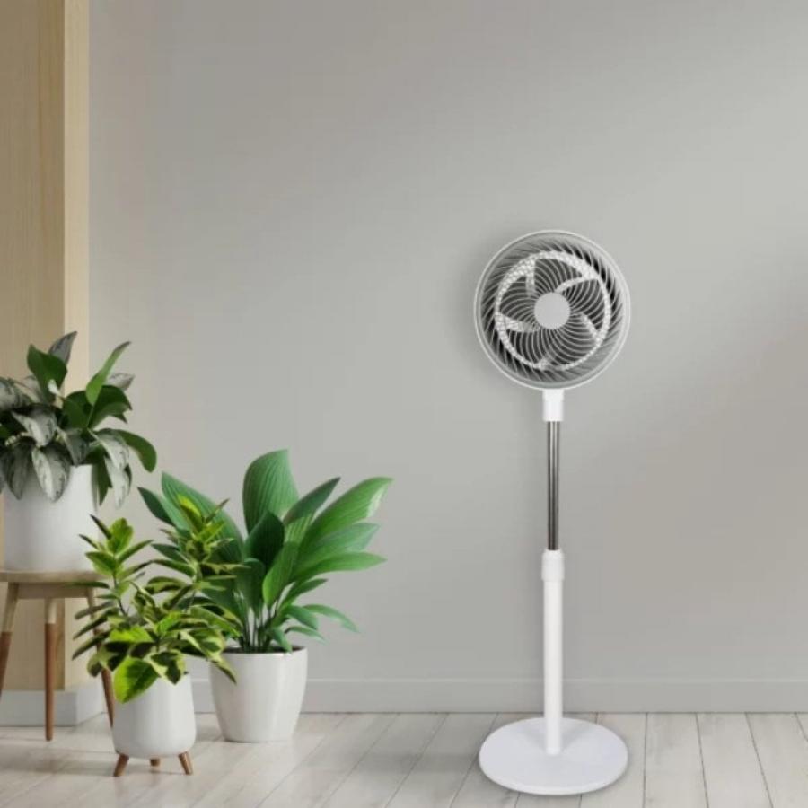 Ventilador de Pie Daewoo DW9001/ 80W/ 5 Aspas 25cm/ 3 Velocidades
