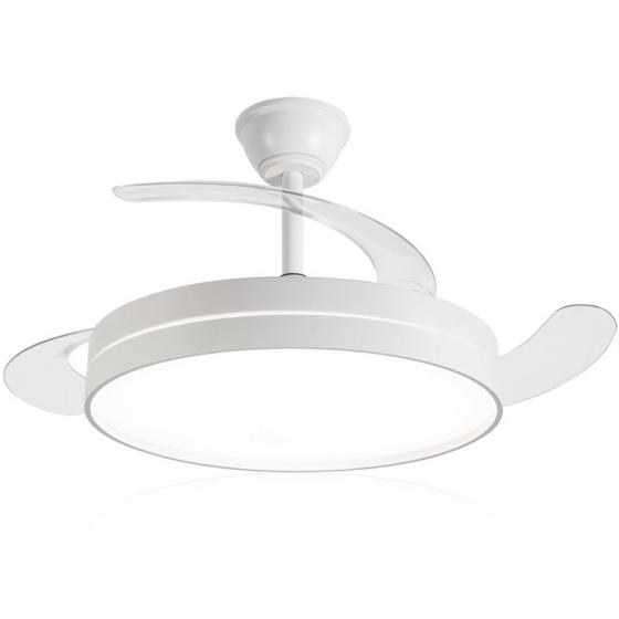 Ventilador de Techo Daewoo con aspas retráctiles DW5008/ 30W/ 3 Aspas/ 6 Velocidades