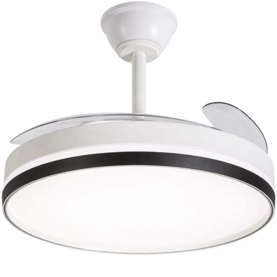 Ventilador de Techo Daewoo con aspas retráctiles DW5009/ 30W/ 3 Aspas/ 6 Velocidades