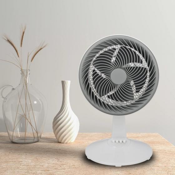 Ventilador de Sobremesa Daewoo DW9010/ 90W/ 5 Aspas 30cm/ 3 Velocidades