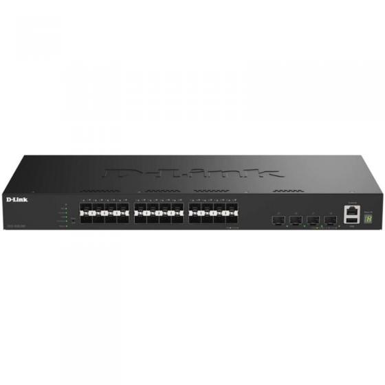 Switch Gestionable D-Link DGS-1530-28S/E 24 Puertos/ RJ-45 10/100/1000/ SFP