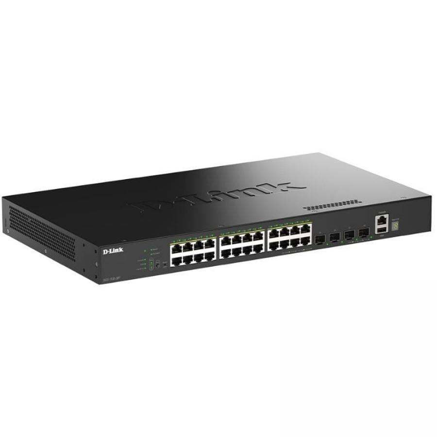 Switch Gestionable D-Link DGS-1530-28P/E 24 Puertos/ RJ-45 10/100/1000/ PoE/ SFP